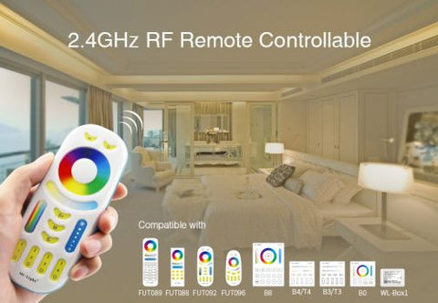 Controler RGBW RF , 12A, 12-24V, MIBOXER, FUT038S