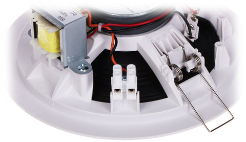 Boxa audio incastrata in  tavan, analogica, putere 6W, 91 dB, 170x64mm, DS-QAE0206G1-V