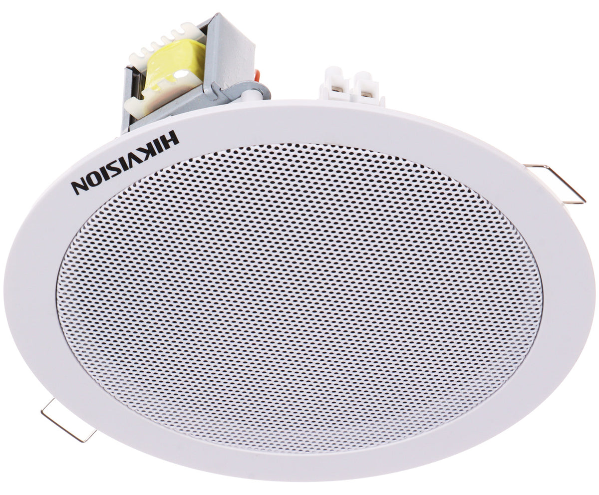 Boxa audio incastrata in  tavan, analogica, putere 6W, 91 dB, 170x64mm, DS-QAE0206G1-V