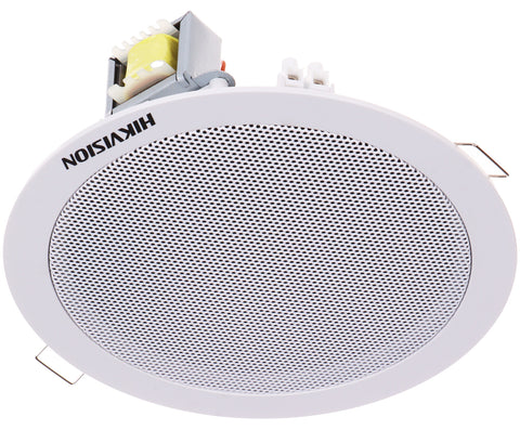 Boxa audio incastrata in  tavan, analogica, putere 6W, 91 dB, 170x64mm, DS-QAE0206G1-V