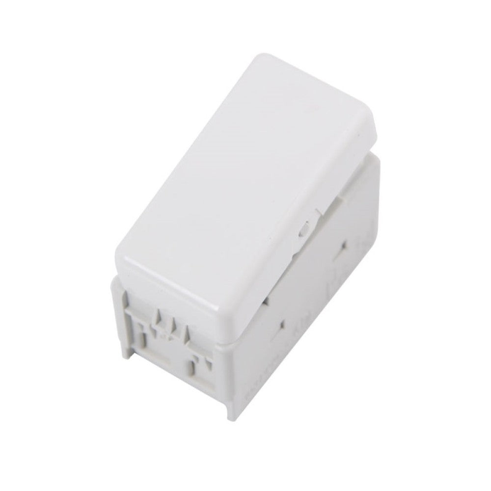 Intrerupator, 1 modul, alb, Spin Mod, SPN1351