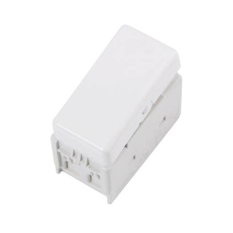Intrerupator, alb,cap cruce,1 modul, SPN MOD, SPN1352