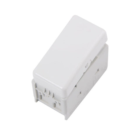 Intrerupator, 1 modul, alb, Spin Mod, SPN1351