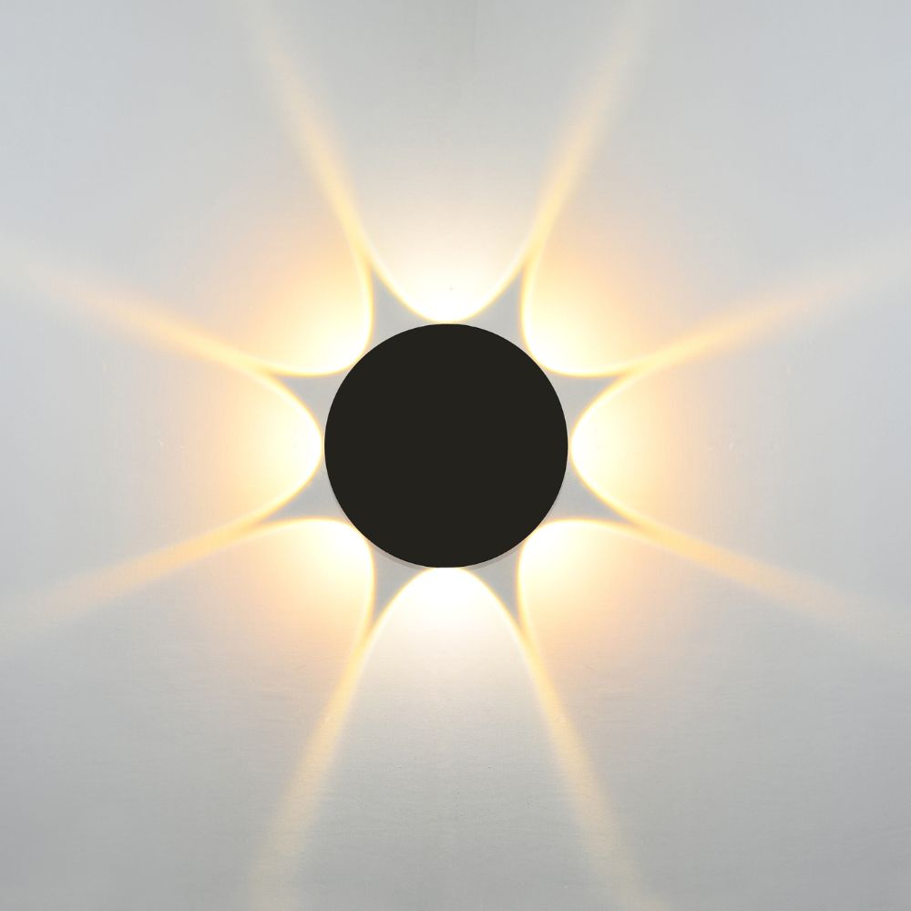 Aplica De Perete Meteor 8W, 3000k, Lumina Calda IP65, SPN75987