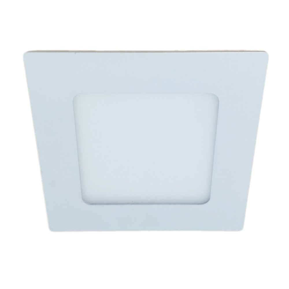 Spot Led Slim Patrat 120x120mm, 6W=40W, 6400K, lumina rece, SPN7349