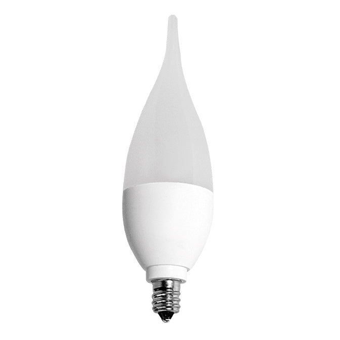 Bec Led Tip Flacara, 5w, E14, Lumina Calda (**Cantitate Minima De Comanda 10 Buc**)