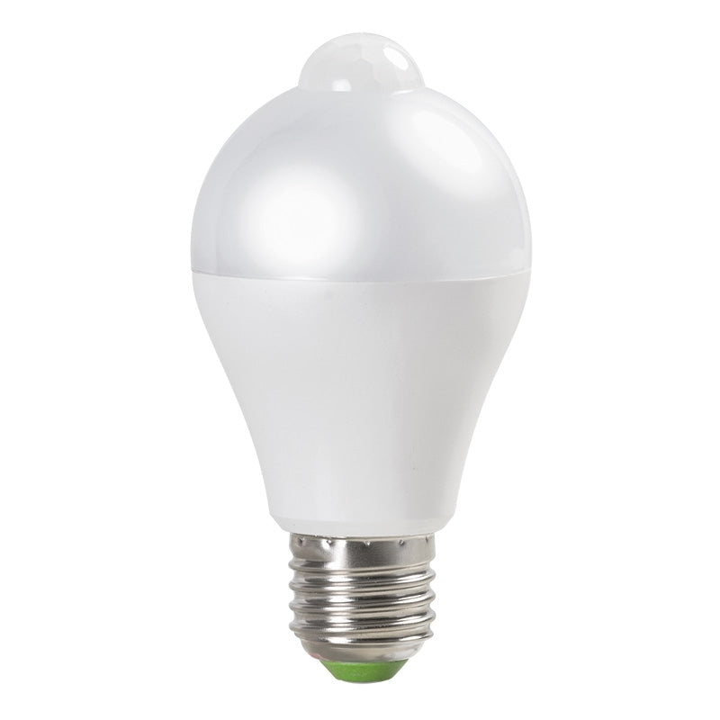 Bec Led Inteligent Cu Senzor Infrarosu (Pir),  6w,  E27, Lumina Neutra