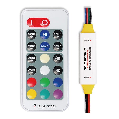 Controller Profesional Rf Pentru Lumini Led Rgb
