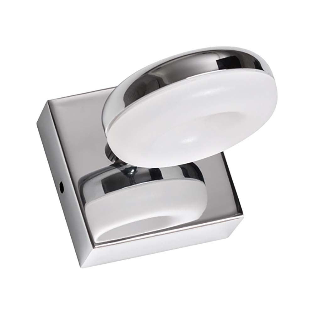 Corp De Iluminat Led Pentru Baie 5w, 2700k Chrome, Ip44