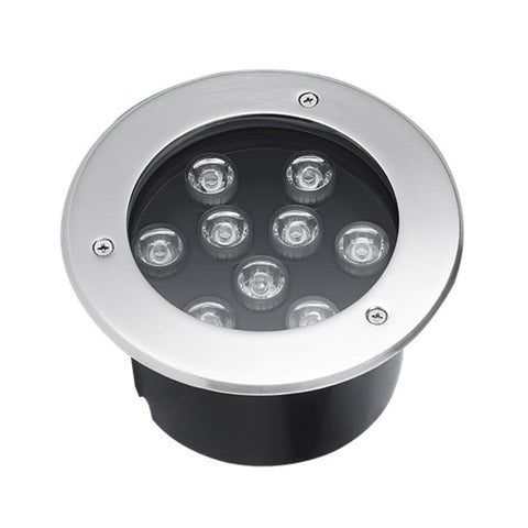 Spot LED pardoseala 9W=45W, Ø160mm, 6400K, lumina rece   DL80113