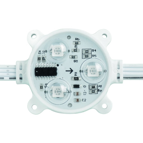 Modul Led Digital, 12vdc,  0,72w,  Rgb, Ip68, Set - 50 Buc