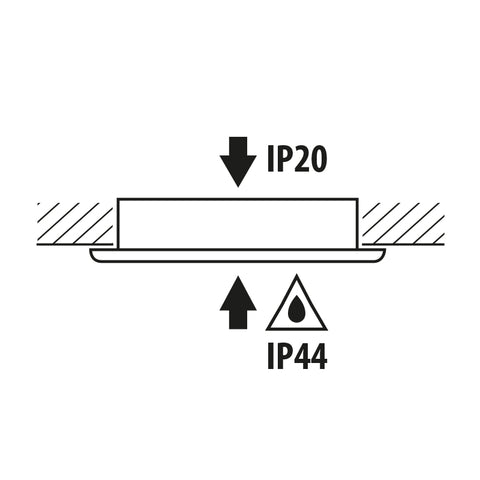 Panou Led Incastrabil Dimabil Triac, Rotund, 10w, 3 Temperaturi De Culoare La Alegere,  Ip44