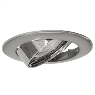 Rama Incastrabila Pentru Spot, Reglabila, Corp Crom Perlat/Nichel, Baza Mr16