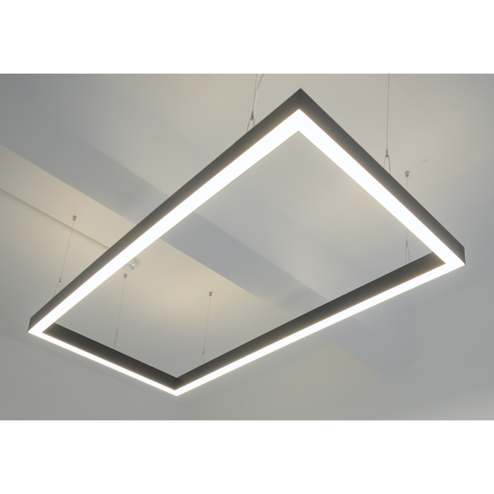 Corp LED liniar suspendat 90grade, interconectabil, 8W, 5000K, alb SPN7225E