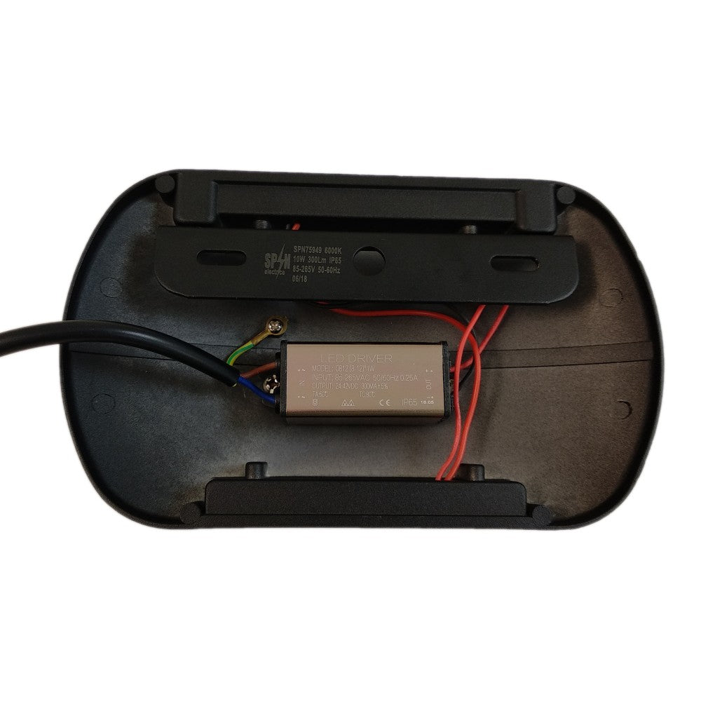 Aplica LED Perete Mouse (5W+5W) 184x110mm, 10W, 3000K, lumina calda, cu protectie IP65 SPN75947