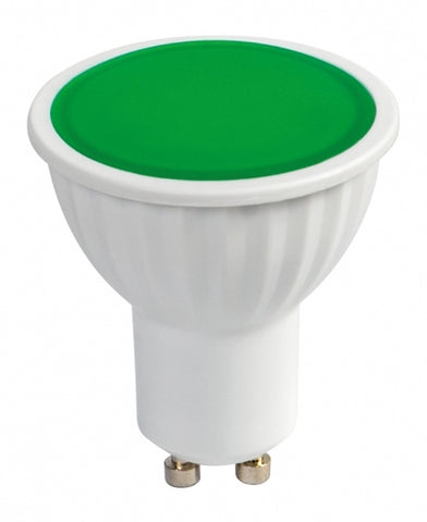Spot Led, 5w, Gu10, 220v, Lumina Verde