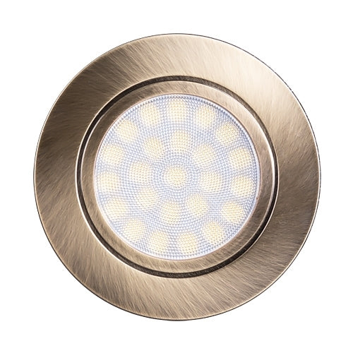 Spot Led Incastrabil, Rotund, Smd2835, 4w, Lumina Neutra, Corp Alama Satinata, Ip44