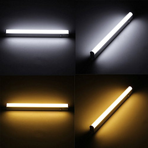 Corp Led T5 cu intrerupator, 4W=8W, 6400K, lumina rece SPN7153
