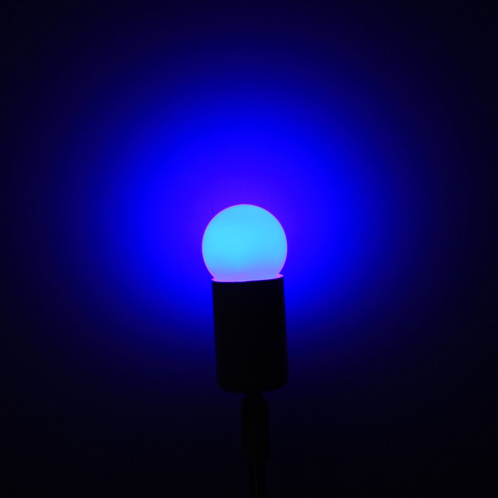 Bec LED G45 albastru SPN6595C