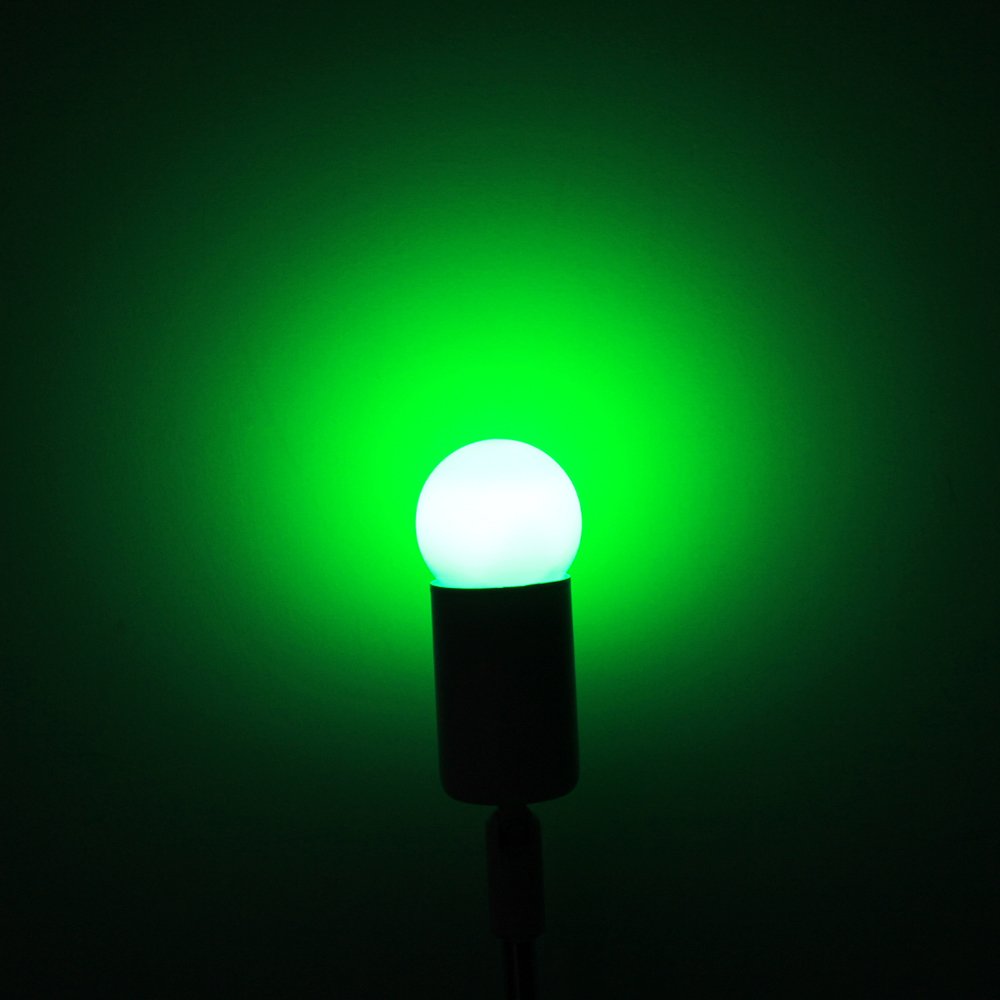 Bec LED G45 verde  SPN6595D
