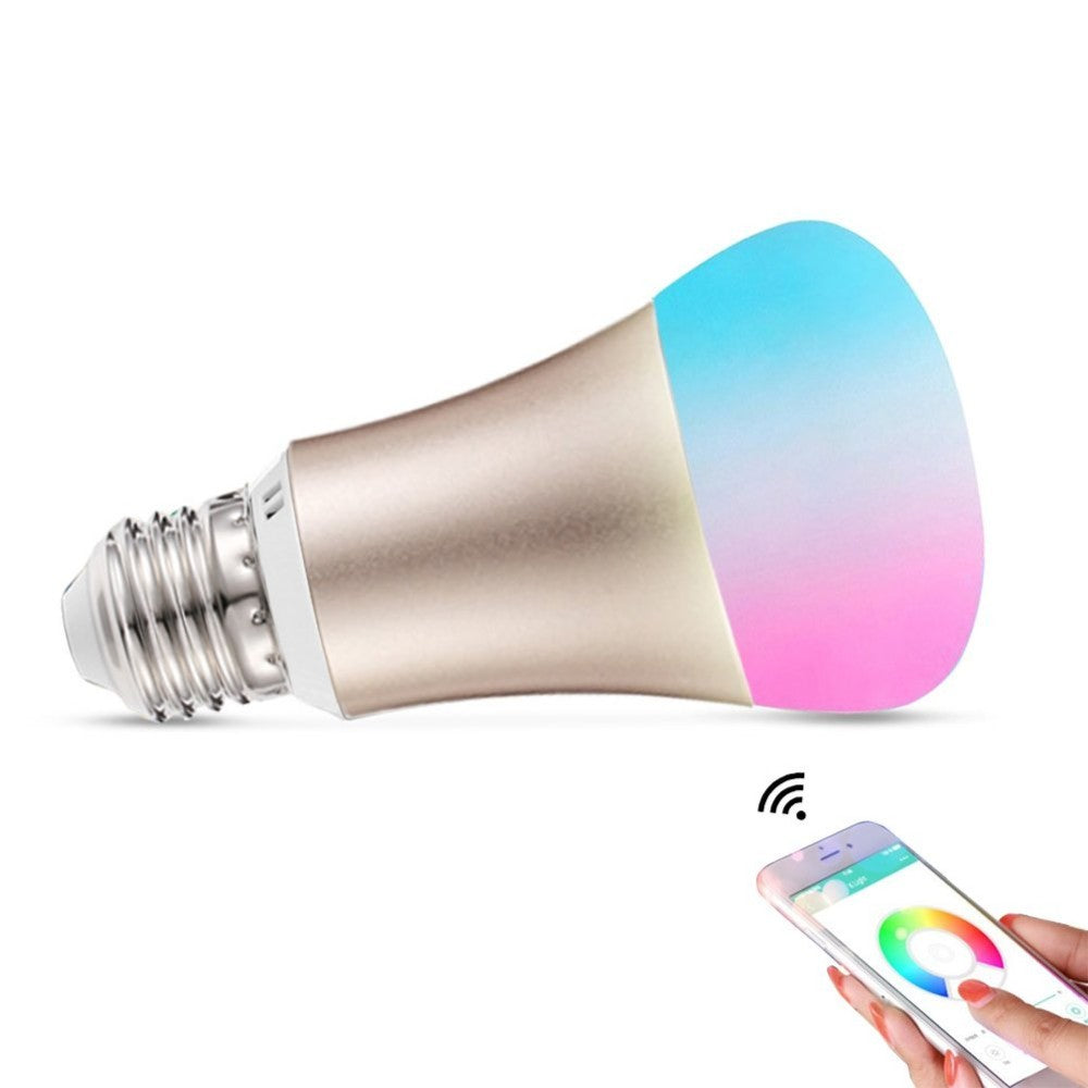 Wi-Fi bec Led smart E27/5W/Rgb+6400K/850Lm - Spin SPN6587