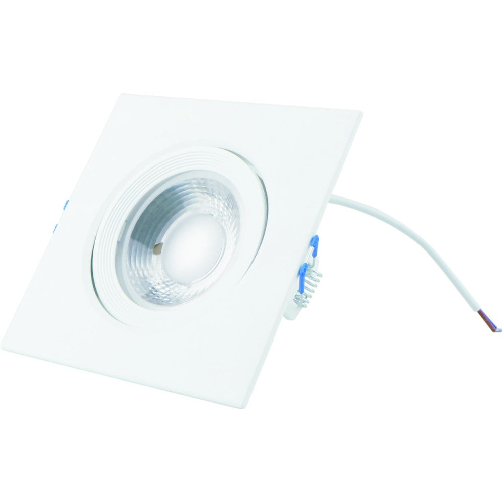 Spot Led Patrat COB alb, 9W=160W, 6500K, lumina rece  SPN7366