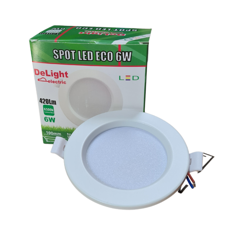 Spot LED Eco 6W/2700k/420lm set 2 buc DL77001